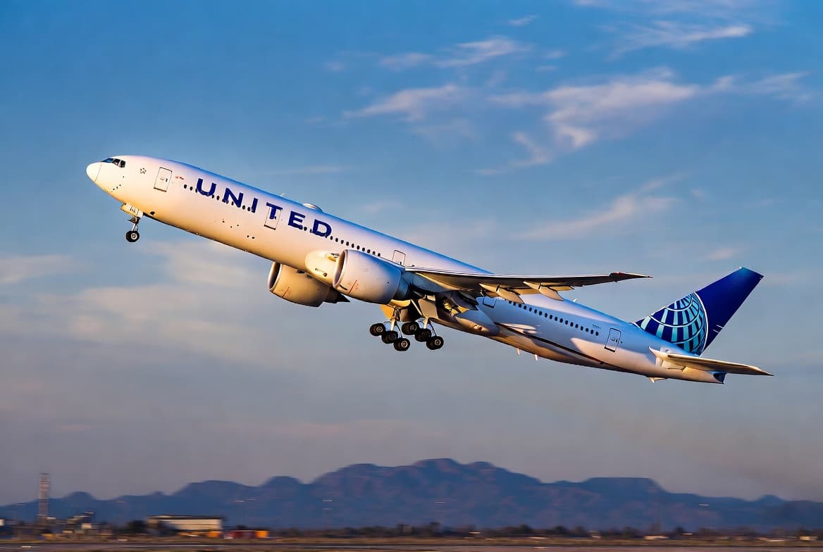 바다 위 10km 상공에서도 끊김 없는 빠른 와이파이: United Airlines, Starlink 위성 인터넷 도입